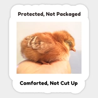 PROTECTED CHICK Sticker